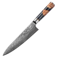 "ONYX" Gyuto Chefmesser Damastmesser mit 67...