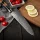 "ONYX" Gyuto Chefmesser Damastmesser mit 67 Lagen 20,0 cm lange Klinge Griff aus Ahorn-Wurzelholz mit Verbundharz