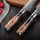 "ONYX" Gyuto Chefmesser Damastmesser mit 67 Lagen 20,0 cm lange Klinge Griff aus Ahorn-Wurzelholz mit Verbundharz