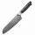 "OBSIDIAN" Santoku Chefmesser Damastmesser mit 67 Lagen 17,5 cm lange Klinge Griff aus Kohlefaser