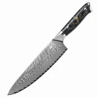 "OBSIDIAN" Chefmesser Damastmesser mit 67 Lagen...