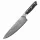 "OBSIDIAN" Chefmesser Damastmesser mit 67 Lagen 20,0 cm lange Klinge Griff aus Kohlefaser