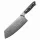 "OBSIDIAN" Chai Dao Damastmesser mit 67 Lagen 19,5 cm lange Klinge Griff aus Kohlefaser