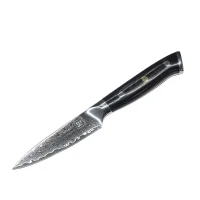 Schälmesser VULCAN Damastmesser mit 67 Lagen 9,7 cm...