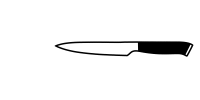 Officemesser VULCAN Damastmesser mit 67 Lagen 15,2 cm...