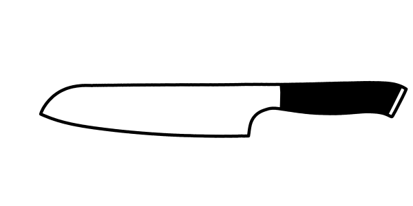 Santoku VULCAN Damastmesser mit 67 Lagen 18 cm lange Klinge Griff aus G10