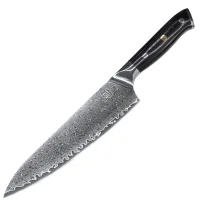 Chefmesser VULCAN Damastmesser mit 67 Lagen 21,3 cm lange...