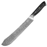 Fleischmesser VULCAN Damastmesser mit 67 Lagen 23,7 cm...