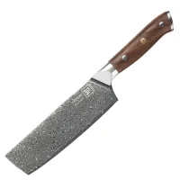 Nakiri VEYRON Damastmesser mit 67 Lagen 16,5 cm lange...